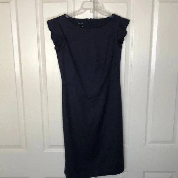 TALBOTS Italian Flannel Dress - Picture 1 of 8